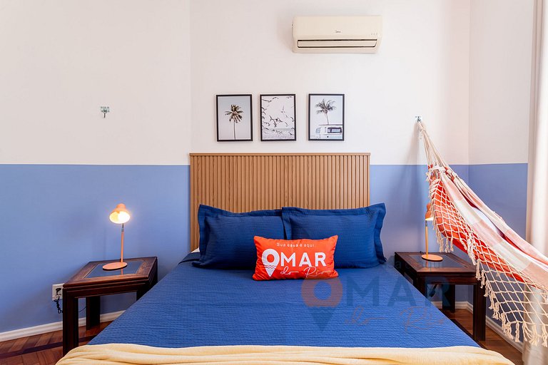 Alojamiento 2Qtos con vista al mar en Copacabana | A 2936/12