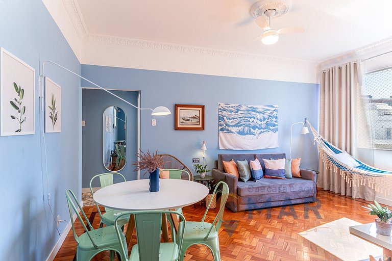 Alojamiento 2Qtos con vista al mar en Copacabana | A 2936/12