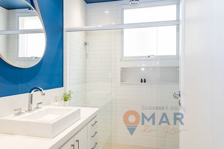 Alojamiento 2Qtos con vista al mar en Copacabana | A 2936/12