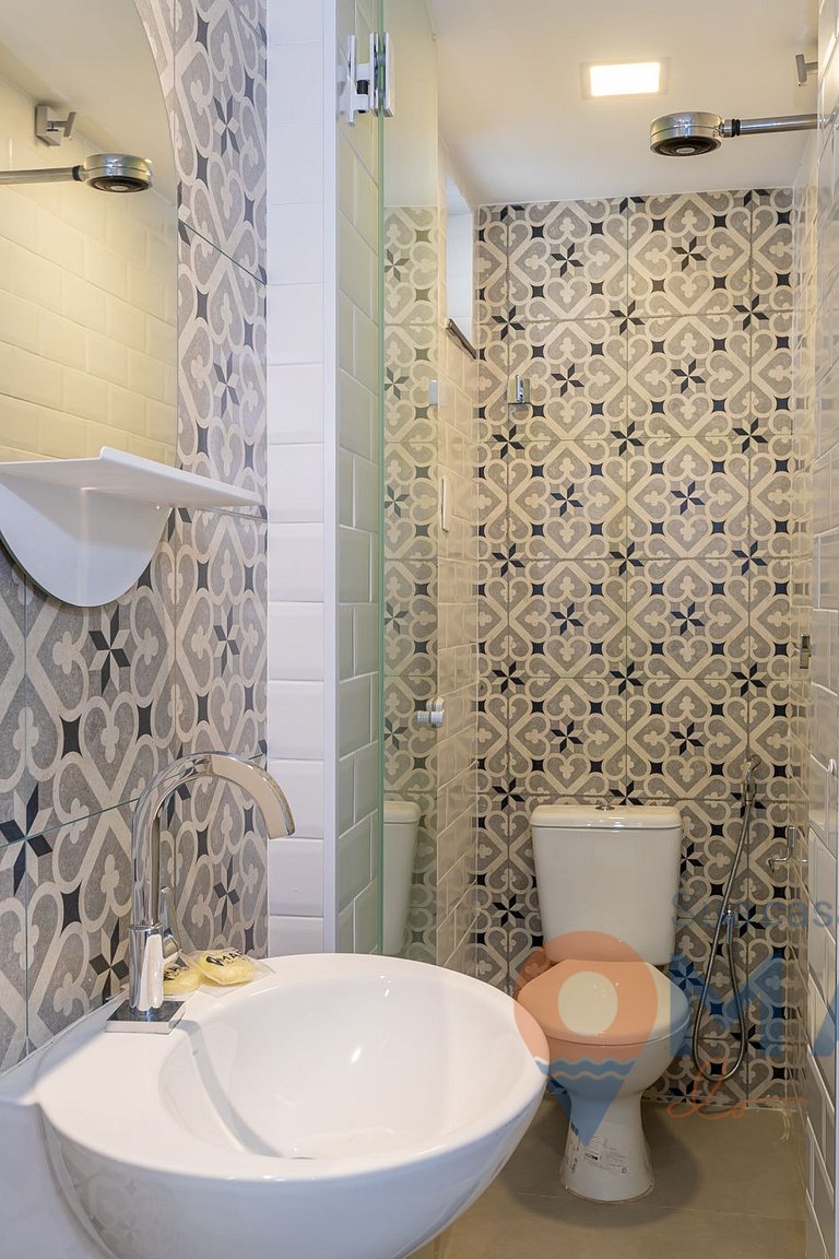 Alojamiento 2Qtos con vista al mar en Copacabana | A 2936/12