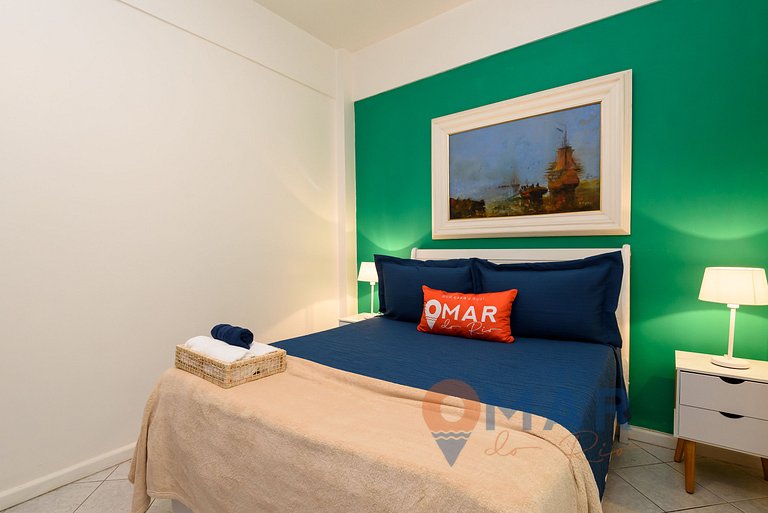 Apt Qto&Sala 220m from Copacabana Beach | RP 95/304