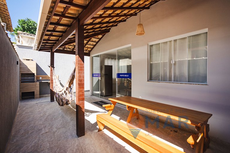 Casa de 6 habitaciones en Manguinhos | 300m del mar | CC 18