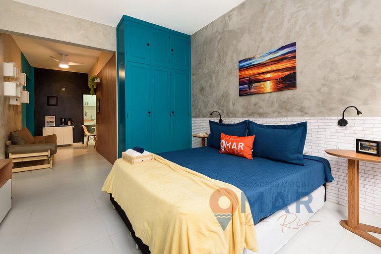 Studio 500 meters from Copacabana Beach | BL 162/402