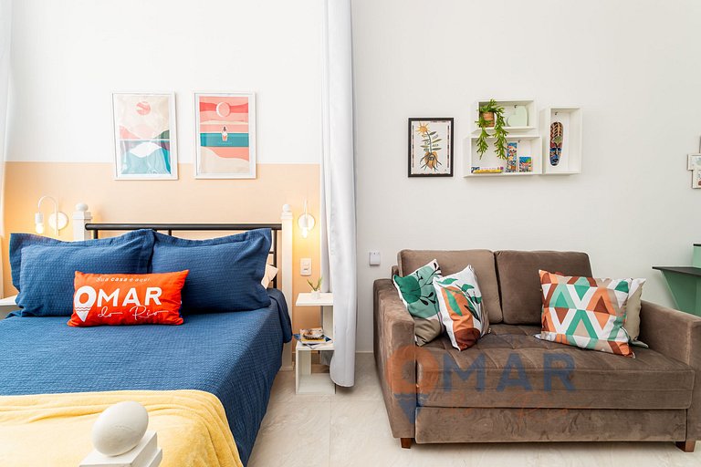 Estudio a 60 metros de la playa de Copacabana | AS 76/810