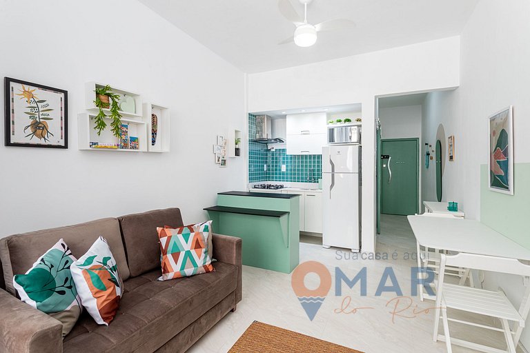 Studio 60m from Copacabana Beach | AS 76/810