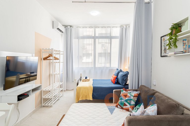 Estudio a 60 metros de la playa de Copacabana | AS 76/810