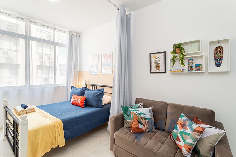 Studio 60m from Copacabana Beach | AS 76/810