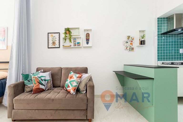 Estudio a 60 metros de la playa de Copacabana | AS 76/810