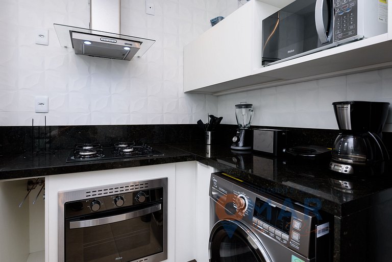 Dormitorio y salón modernos en Copacabana | MFB 76/203