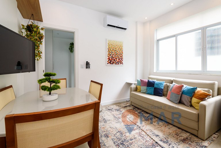 Dormitorio y salón modernos en Copacabana | MFB 76/203