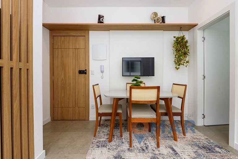 Dormitorio y salón modernos en Copacabana | MFB 76/203