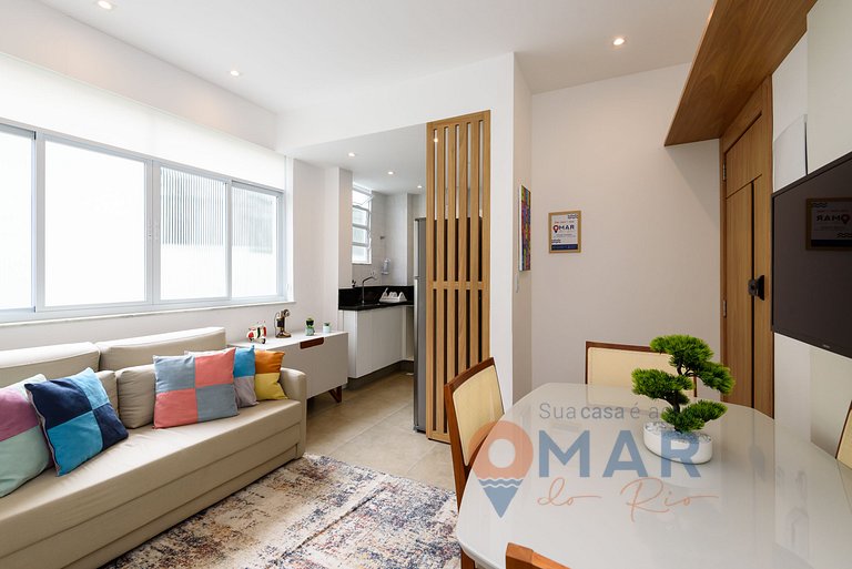 Dormitorio y salón modernos en Copacabana | MFB 76/203