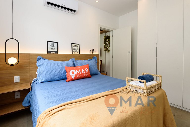 Dormitorio y salón modernos en Copacabana | MFB 76/203