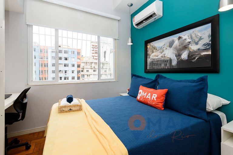 Estudio con Vista al Mar en Copacabana | MVC 15/911