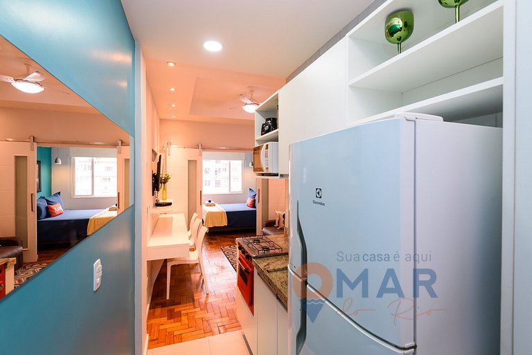 Estudio con Vista al Mar en Copacabana | MVC 15/911