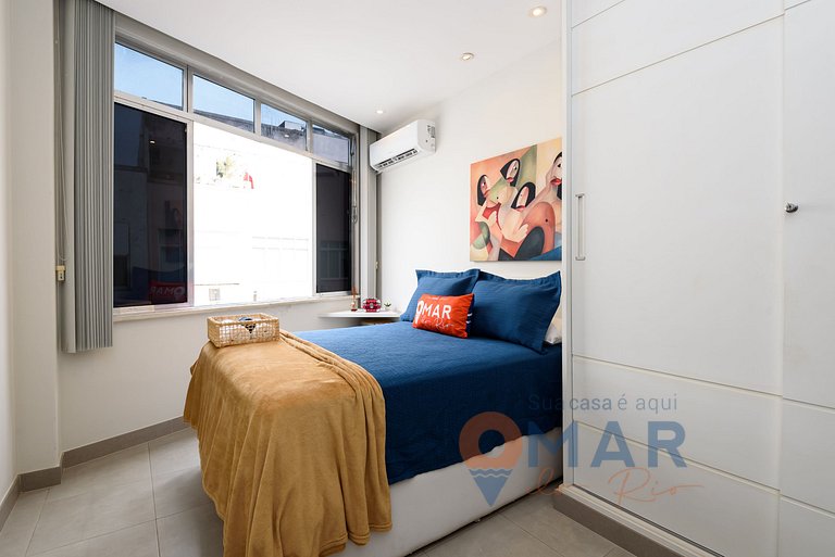 Cozy Studio 140m from Copacabana Beach | DF 125/1212
