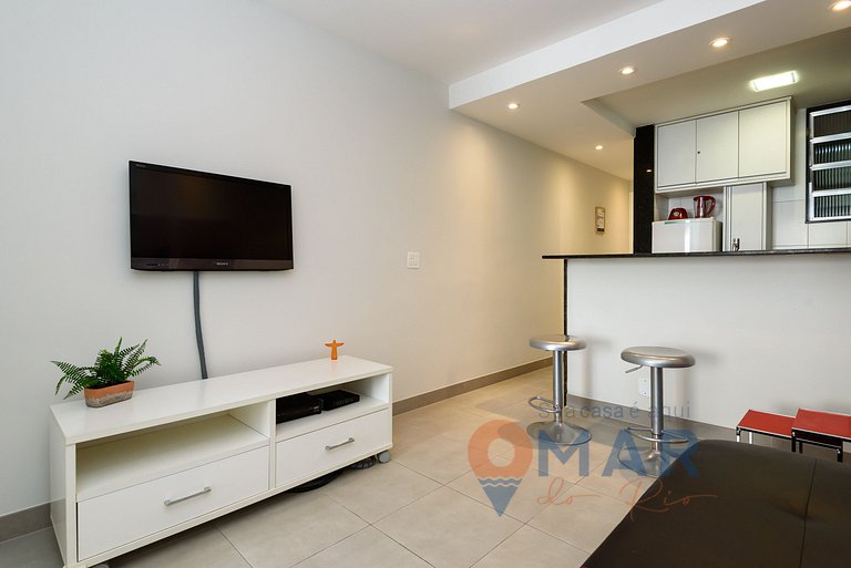 Cozy Studio 140m from Copacabana Beach | DF 125/1212
