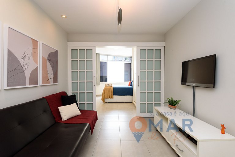 Estudio a 140 metros de la playa de Copacabana | DF 125/1212