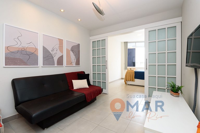 Cozy Studio 140m from Copacabana Beach | DF 125/1212