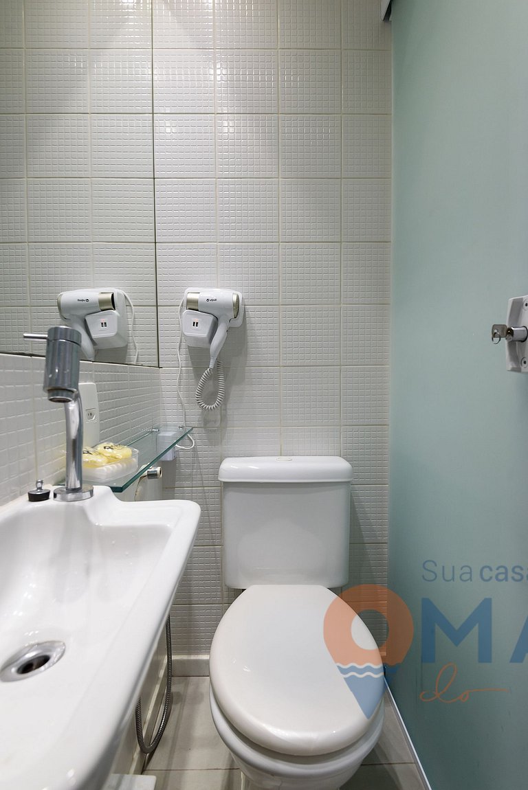 Estudio a 140 metros de la playa de Copacabana | DF 125/1212