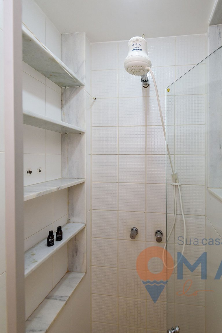 Cozy Studio 140m from Copacabana Beach | DF 125/1212