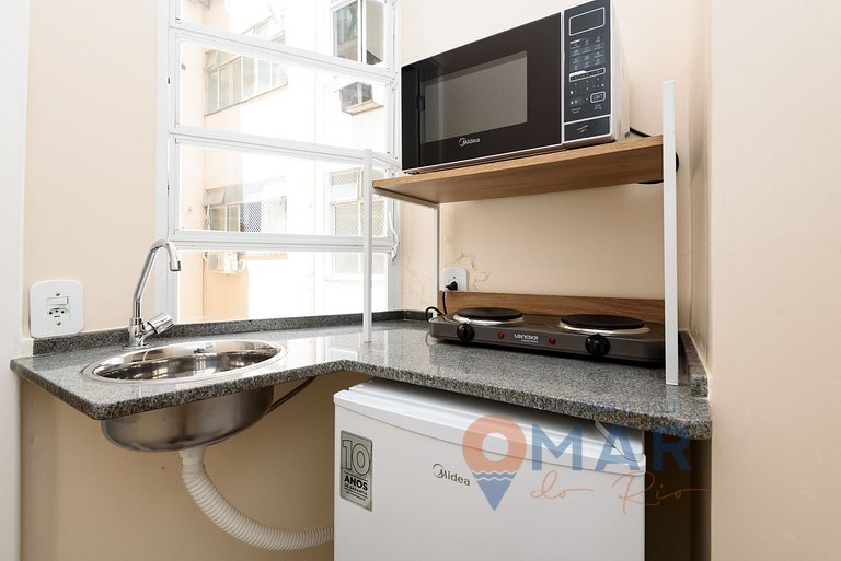 Estudio a 280 metros de la playa de Copacabana | RP 190/704