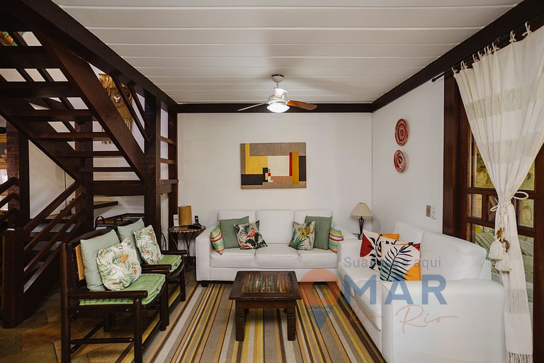 Beach House in Búzios with Gourmet Area | VF 20