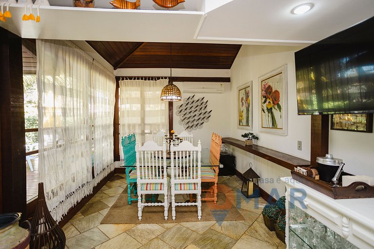 Beach House in Búzios with Gourmet Area | VF 20