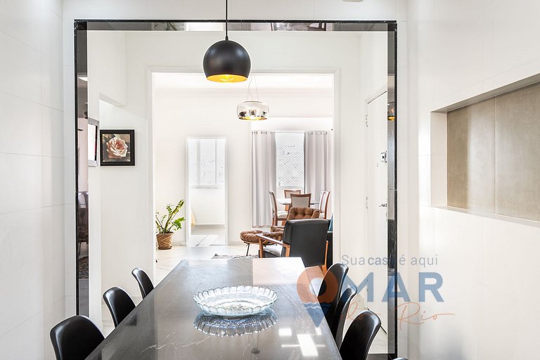 Apto de 2 hab a 240m de la playa de Copacabana | RP 186/702