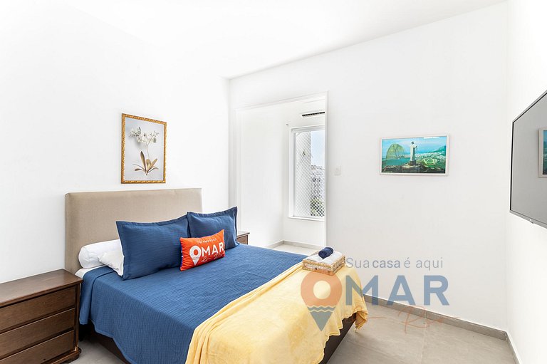 Apto de 2 hab a 240m de la playa de Copacabana | RP 186/702