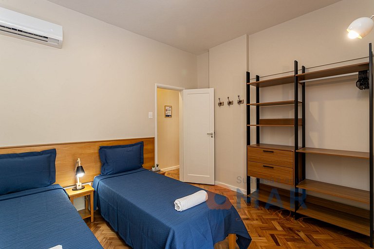 3-bedr. apartment 50m from Copacabana Beach | SQC 12/301