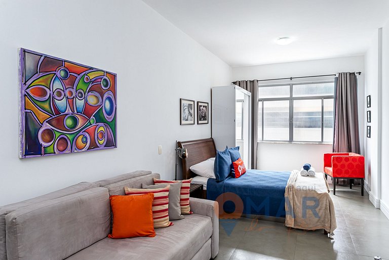 Studio 120m from Copacabana Beach | PJ 160/1103