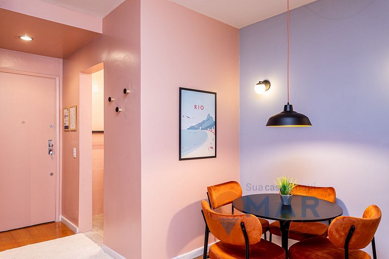 Bedroom & Living Room 550m from Ipanema Beach | PFA58/804