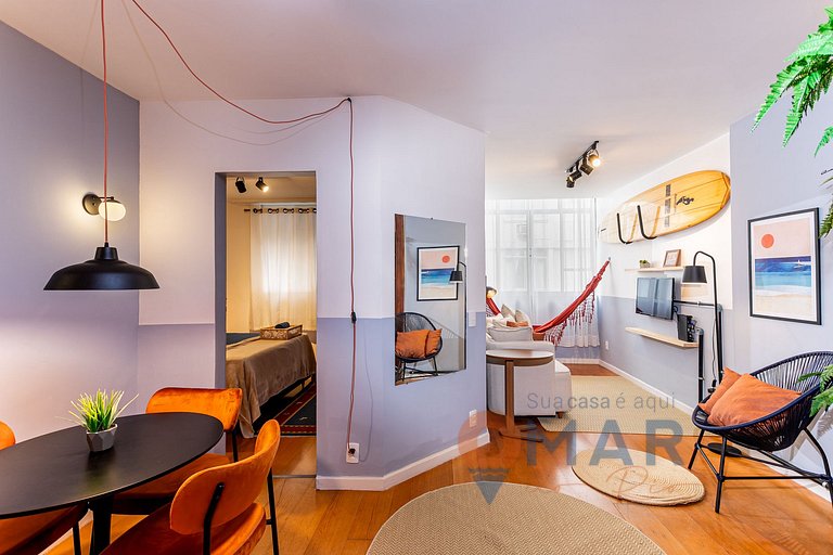 Bedroom & Living Room 550m from Ipanema Beach | PFA58/804