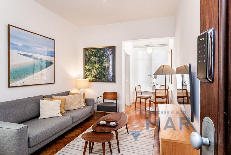 BDR&LivingRoom 350m from Ipanema Beach | VP145/802