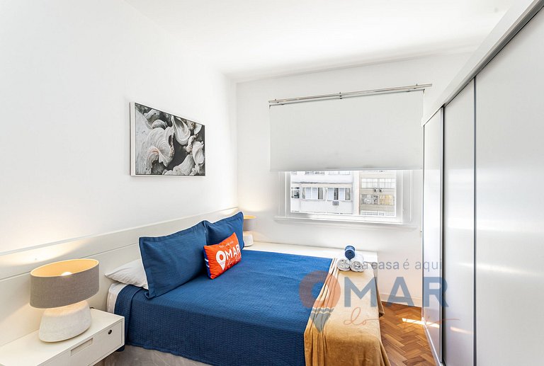 BDR&LivingRoom 350m from Ipanema Beach | VP145/802