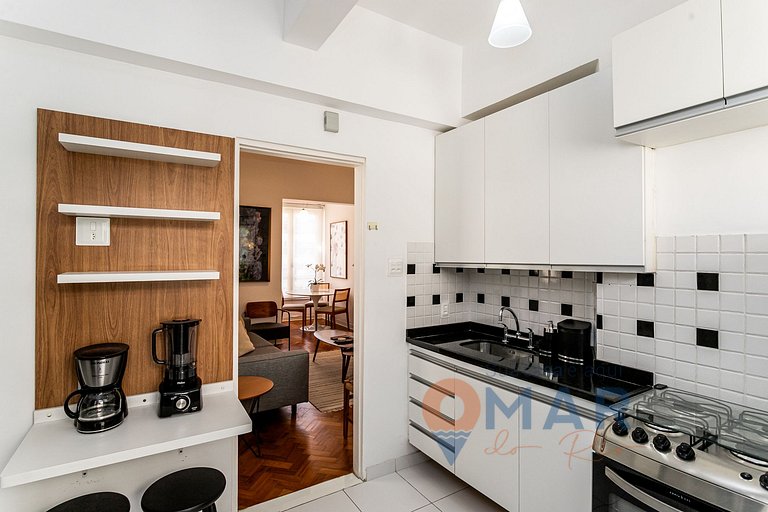 BDR&LivingRoom 350m from Ipanema Beach | VP145/802