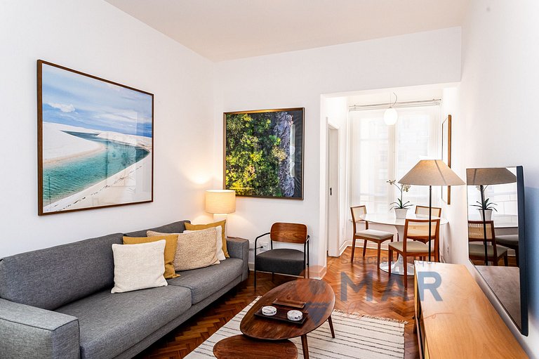 BDR&LivingRoom 350m from Ipanema Beach | VP145/802