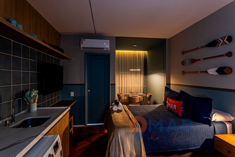 Modern Studio 260m from Leblon Beach | AE 88/505