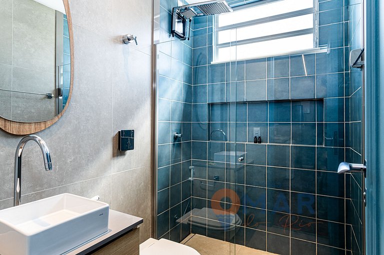 Estudio Moderno a 260m de la playa de Leblon | AE 88/505