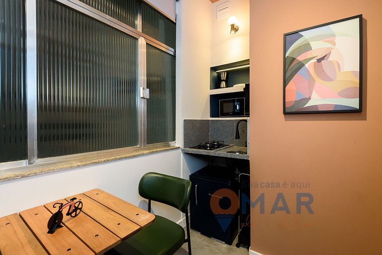 Modern Mini Studio at 50m from Praia | AS 127/202B