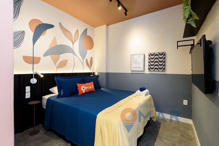 Modern Mini Studio at 50m from Praia | AS 127/202B