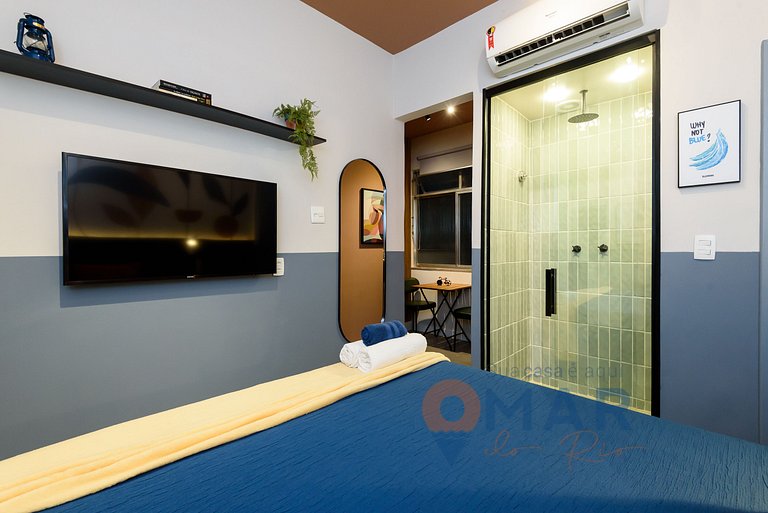 Modern Mini Studio at 50m from Praia | AS 127/202B