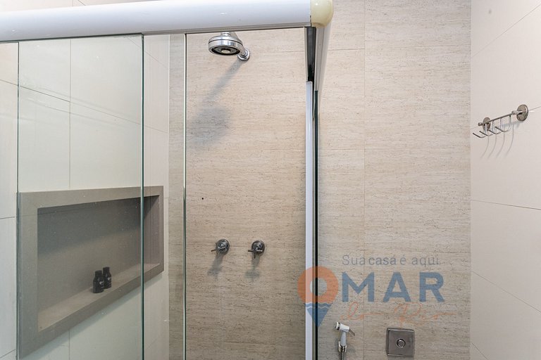 Modern Bedroom & Living Room in Botafogo | BRI 55/503