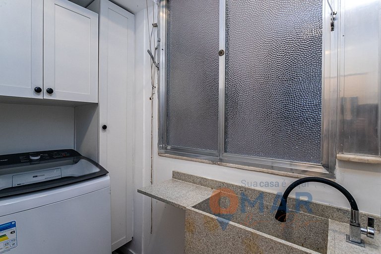 Modern Bedroom & Living Room in Botafogo | BRI 55/503