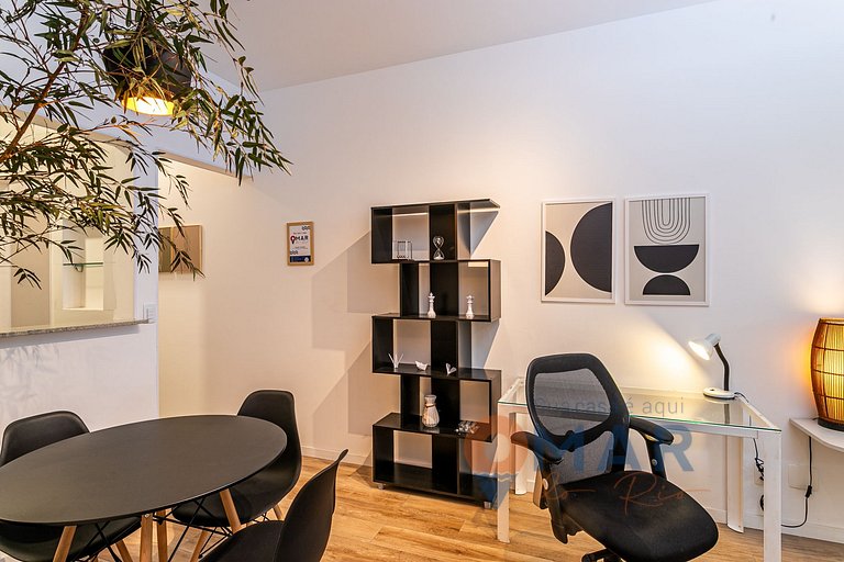 Modern Bedroom & Living Room in Botafogo | BRI 55/503