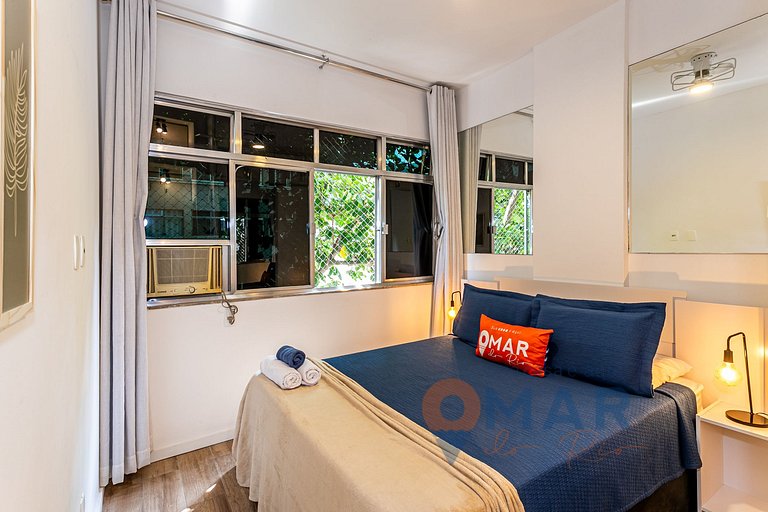 Modern Bedroom & Living Room in Botafogo | BRI 55/503