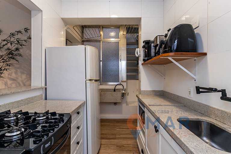 Modern Bedroom & Living Room in Botafogo | BRI 55/503