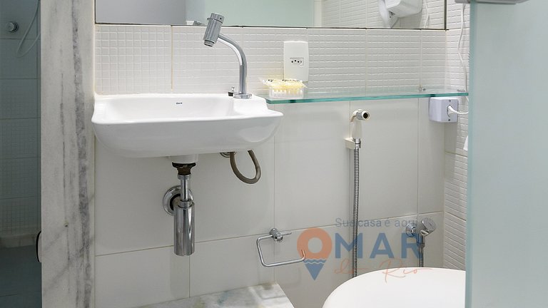 Cozy Studio 140m from Copacabana Beach | DF 125/1212