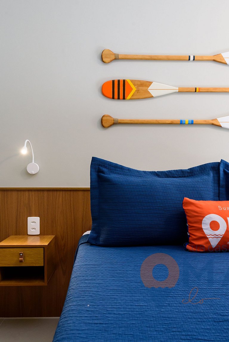 Estudio decorado a 400 metros de la playa | BL 124/504